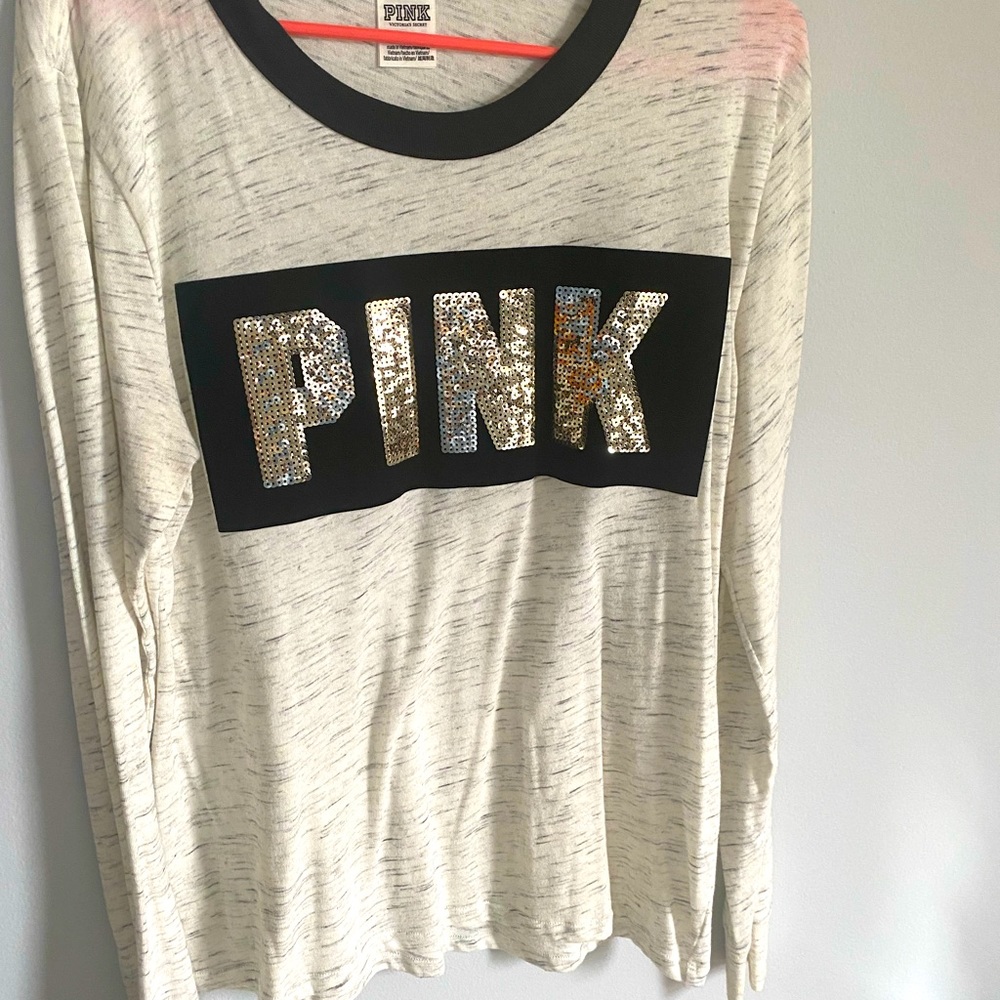 Pink long sleeve shirt